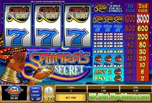 Sahara's Secret slot