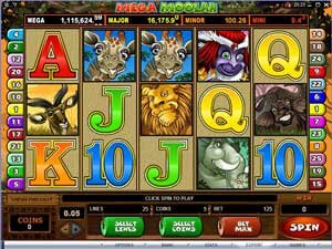 Mega Moolah slot