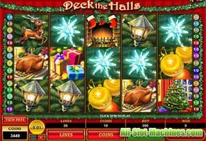 Deck the halls slot