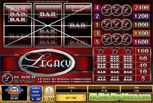 Legacy slot