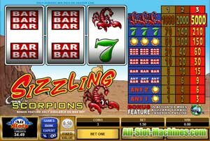 Sizzling Scorpions slot