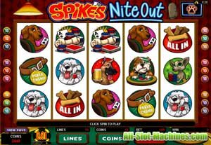 Spike's Nite Out slot