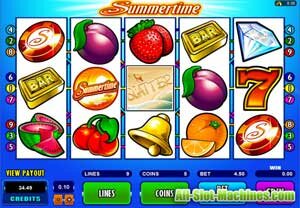 Summertime slot