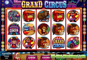 The Grand Circus slot